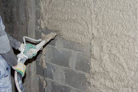 Usługi Ogólnobudowlane , Tynkowanie maszynowe