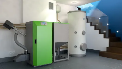 GRZEGORZ SOSKA USŁUGI HYDRAULICZNE, Kocioł na biomasę
