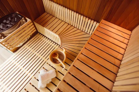 LESZEK ŁUGIEWICZ, Sauna